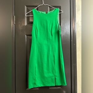 Lena Vibrant Green Mini Dress